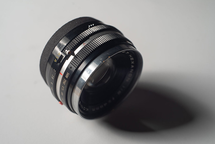 3D Printed Lens Mount Adapter: KONISHIROKU HEXANON 1:2 f=48mm to Leica-L