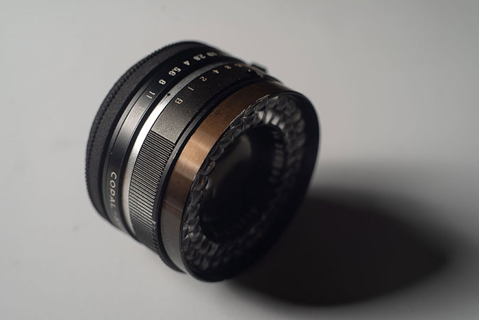3D Printed Lens Mount Adapter: BIOKOR-S 1:1.9 f=45mm F.C. to Leica-L
