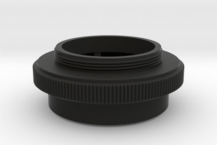 3D Printed Lens Mount Adapter: Agfa Solagon 1:2/50 to Leica-L