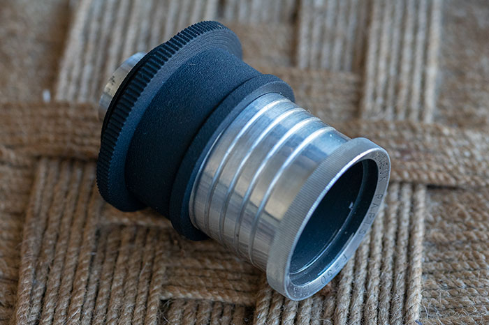 3D Printed Lens Mount Adapter: Angenieux Projector lens to Leica-L