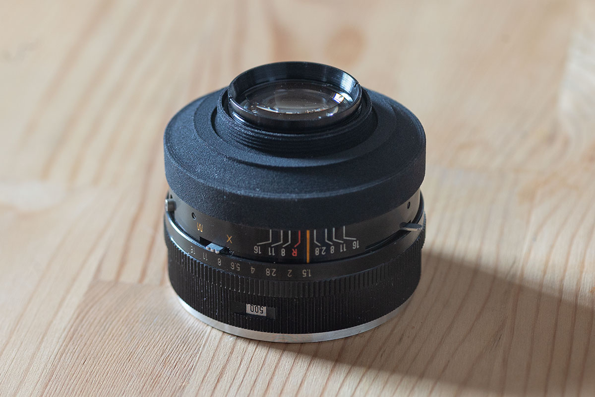 3D Printed Lens Mount Adapter: MAMIYA Super Deluxe to Leica-L(L39)