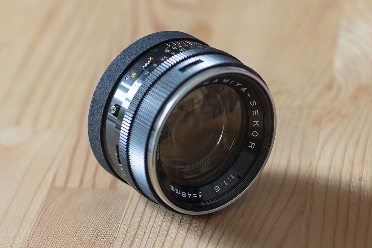 3D Printed Lens Mount Adapter: MAMIYA Super Deluxe to Leica-L(L39)