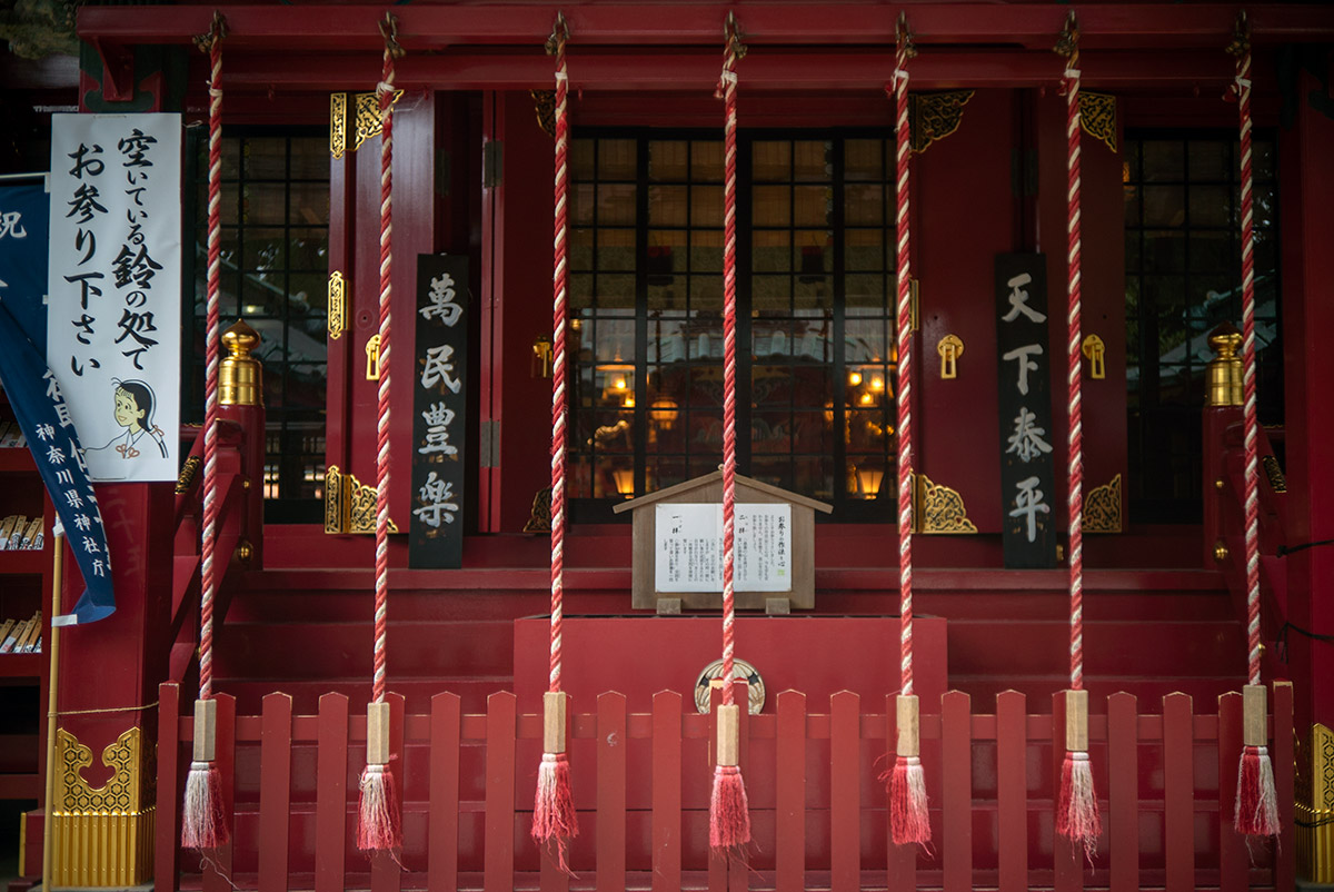 箱根神社 w/ BIOKOR-S 1:1.9 f=45mm F.C. - 2019年4月20日撮影