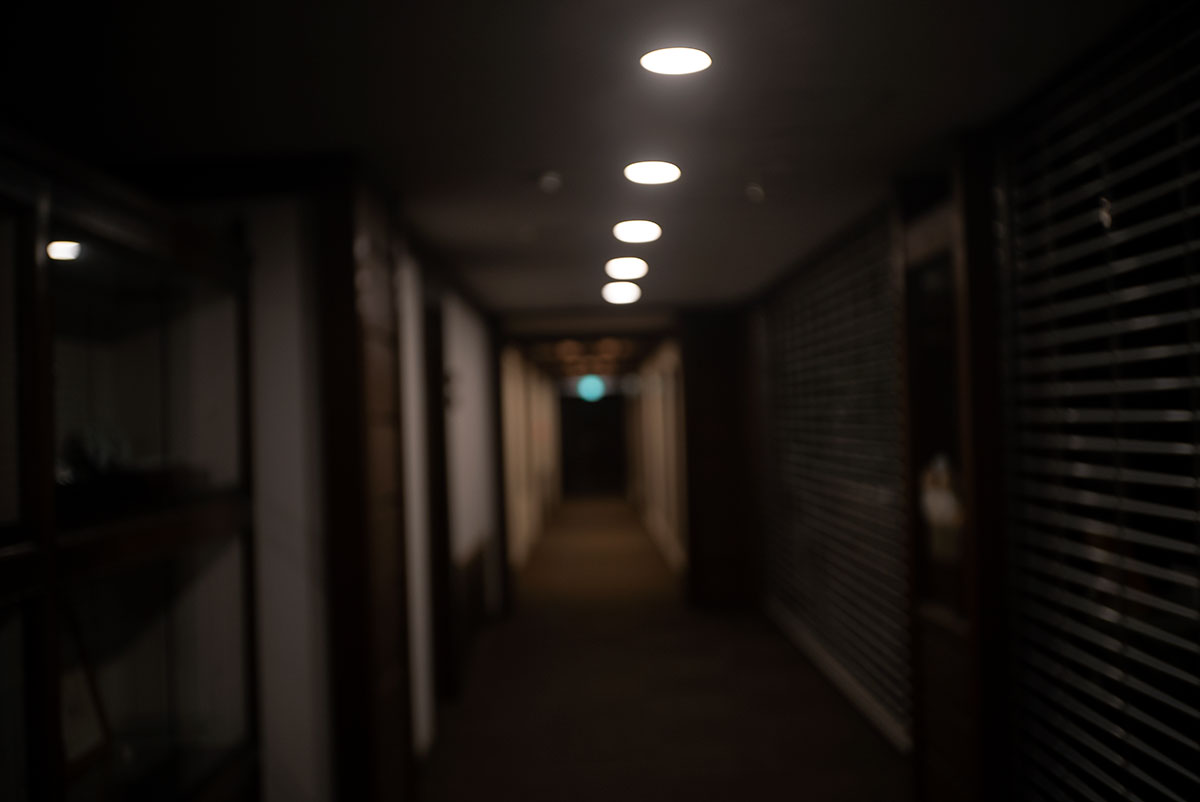 Kowa Optical Works Prominar F.C. 1:2.8 f=35mm で雲仙観光ホテルを撮影。