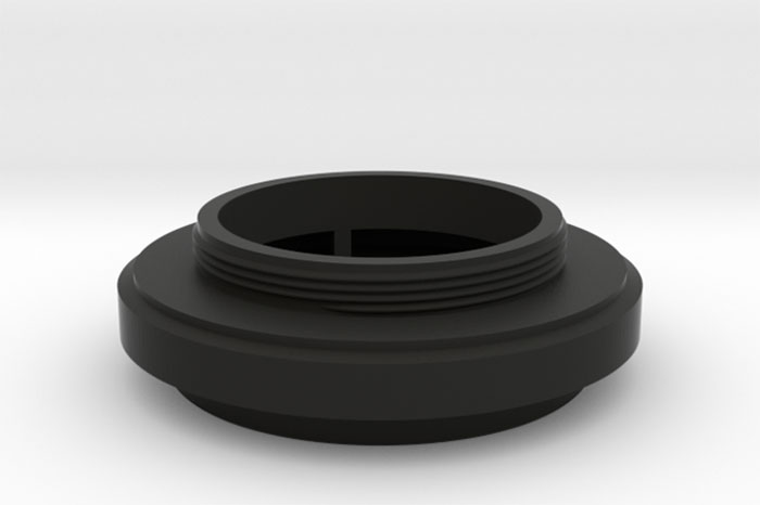 3D Printed Lens Mount Adapter: Meyer-Optik Trioplan 1:3.5/45 to Leica-L