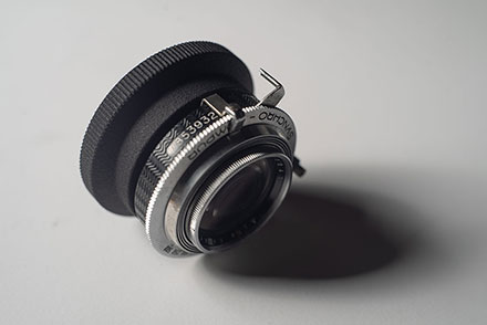 3D Printed Lens Mount Adapter: Agfa Solagon 1:2/50 to Leica-L